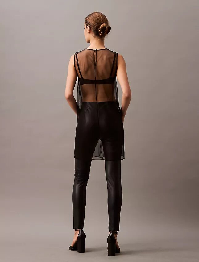 Leggings aus Kunstleder Leggings aus Kunstleder