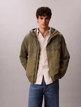 Leichte Nylon-Mischgewebe-Jacke