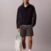 Leichte Nylon-Windjacke im Colorblock-Design Leichte Nylon-Windjacke im Colorblock-Design