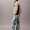 Leichte Nylon-Windjacke im Colorblock-Design Leichte Nylon-Windjacke im Colorblock-Design