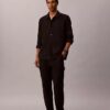 Leichtes Overshirt aus Leinenmischung