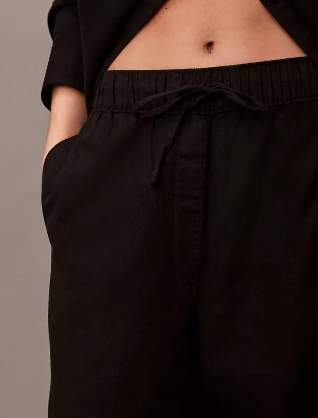 Leinen-Baumwoll-Hose zum Hineinschlüpfen Leinen-Baumwoll-Hose zum Hineinschlüpfen