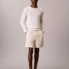 Leinen-Baumwoll-Shorts zum Hineinschlüpfen Leinen-Baumwoll-Shorts zum Hineinschlüpfen
