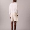 Leinen-Baumwoll-Shorts zum Hineinschlüpfen Leinen-Baumwoll-Shorts zum Hineinschlüpfen