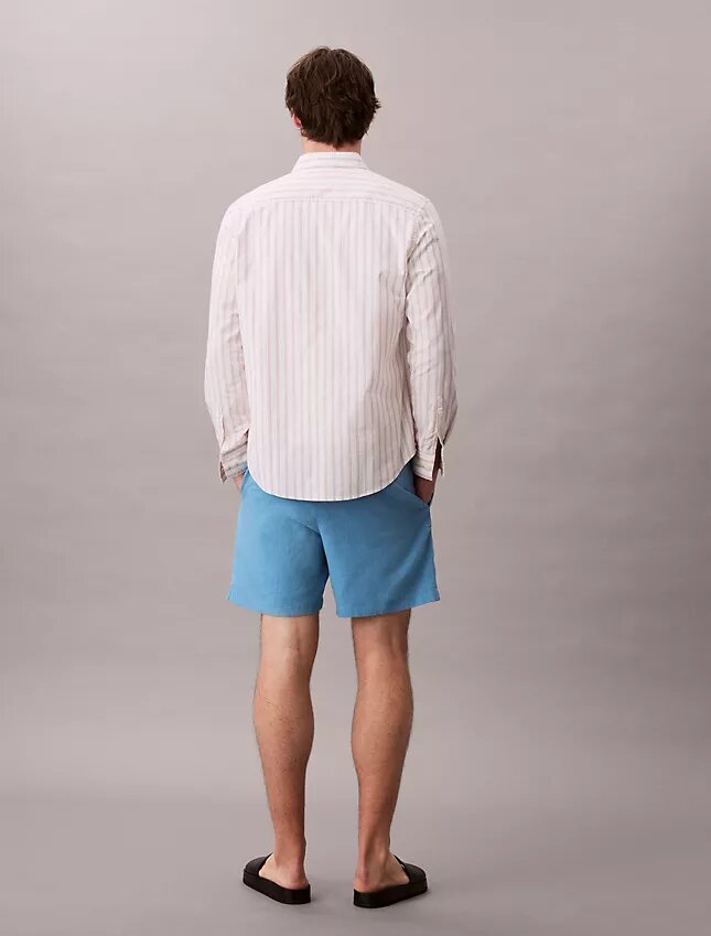 Leinen-Baumwoll-Shorts zum Hineinschlüpfen Leinen-Baumwoll-Shorts zum Hineinschlüpfen