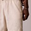Leinen-Baumwoll-Shorts zum Hineinschlüpfen Leinen-Baumwoll-Shorts zum Hineinschlüpfen