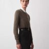 Lila Klassischer Cardigan Lila Klassischer Cardigan