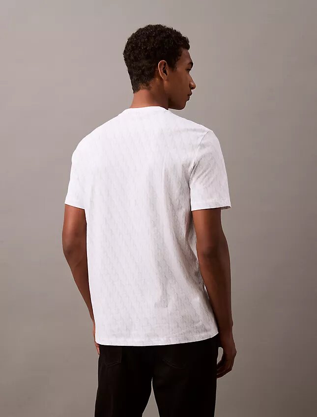 Liquid Touch Allover-Monogram-Klassik-T-Shirt Liquid Touch Allover-Monogram-Klassik-T-Shirt
