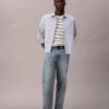 Liquid Touch Stripe Rundhals-T-Shirt Liquid Touch Stripe Rundhals-T-Shirt