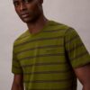 Liquid Touch Stripe T-Shirt mit Rundhalsausschnitt Liquid Touch Stripe T-Shirt mit Rundhalsausschnitt