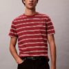 Liquid Touch Stripe T-Shirt mit Rundhalsausschnitt Liquid Touch Stripe T-Shirt mit Rundhalsausschnitt