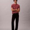 Liquid Touch Stripe T-Shirt mit Rundhalsausschnitt Liquid Touch Stripe T-Shirt mit Rundhalsausschnitt