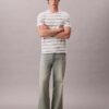 Liquid Touch Stripe T-Shirt mit Rundhalsausschnitt Liquid Touch Stripe T-Shirt mit Rundhalsausschnitt