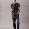 Liquid Touch Stripe T-Shirt mit Rundhalsausschnitt Liquid Touch Stripe T-Shirt mit Rundhalsausschnitt