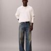 Locker sitzender Polo-Pullover aus Baumwolle Locker sitzender Polo-Pullover aus Baumwolle
