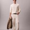 Locker sitzender Pullover aus Merinowolle Locker sitzender Pullover aus Merinowolle