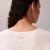 Locker sitzender Pullover aus Merinowolle mit V-Ausschnitt