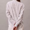 Locker sitzendes Button-Down-Hemd aus Leinenmischung Locker sitzendes Button-Down-Hemd aus Leinenmischung