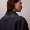 Locker sitzendes Button-Down-Hemd aus Leinenmischung Locker sitzendes Button-Down-Hemd aus Leinenmischung