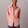 Locker sitzendes Button-Down-Hemd aus Leinenmischung Locker sitzendes Button-Down-Hemd aus Leinenmischung