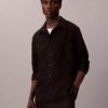 Locker sitzendes Button-Down-Hemd aus Wollmischung Locker sitzendes Button-Down-Hemd aus Wollmischung