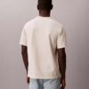 Locker sitzendes T-Shirt aus Baumwollmischung Locker sitzendes T-Shirt aus Baumwollmischung
