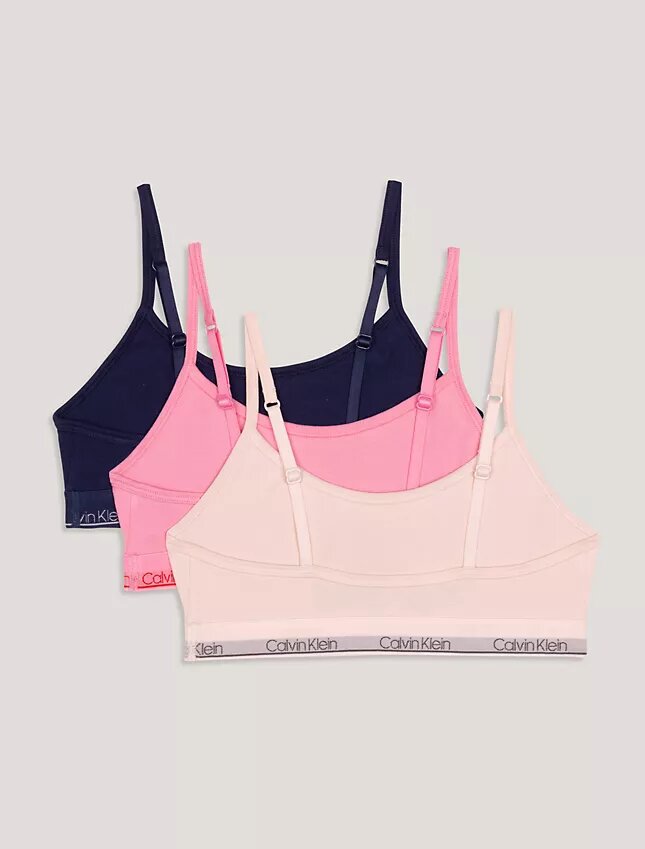 Logo-Band Unlined 3er-Pack Bralette Logo-Band Unlined 3er-Pack Bralette