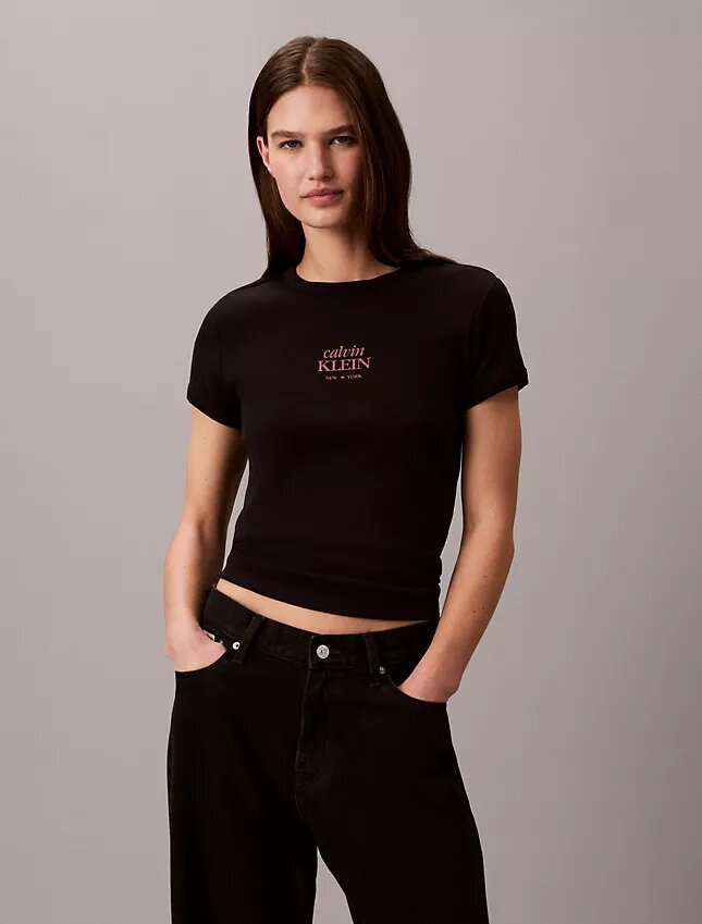 Logo-Grafik-Ripp-Slim-T-Shirt Logo-Grafik-Ripp-Slim-T-Shirt