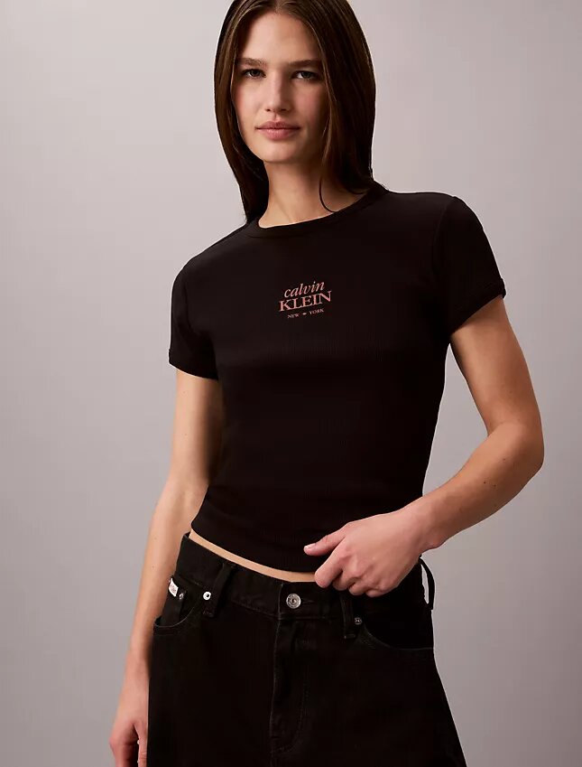 Logo-Grafik-Ripp-Slim-T-Shirt Logo-Grafik-Ripp-Slim-T-Shirt