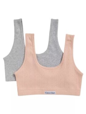 Logo Rib 2er-Pack Bralette