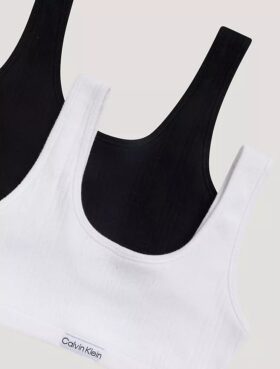 Logo Rib 2er-Pack Bralette