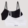 Logo Rib 2er-Pack Kurzes Bralette Logo Rib 2er-Pack Kurzes Bralette
