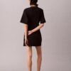 Logo-Ripp-Interlock-T-Shirt-Kleid Logo-Ripp-Interlock-T-Shirt-Kleid