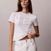 Logo-Schriftzug-Grafik Slim-Fit-T-Shirt Logo-Schriftzug-Grafik Slim-Fit-T-Shirt
