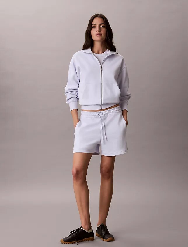 Logo-Streifen-Frottee-Shorts Logo-Streifen-Frottee-Shorts