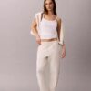 Logo-Streifen-Hose mit geradem Bein Logo-Streifen-Hose mit geradem Bein