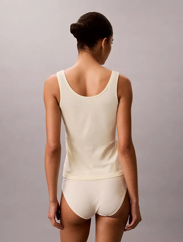 Lounge-Tanktop aus Cotton Stretch-Baumwolle Lounge-Tanktop aus Cotton Stretch-Baumwolle