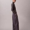 Lässige Cargo-Hose aus Satin-Twill Lässige Cargo-Hose aus Satin-Twill