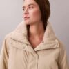 Lässige Jacke mit Sherpa-Kragen Lässige Jacke mit Sherpa-Kragen