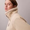 Lässige Jacke mit Sherpa-Kragen Lässige Jacke mit Sherpa-Kragen
