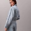 Lässige Trucker Jacket aus Denim Lässige Trucker Jacket aus Denim