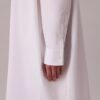 Lässiges Baumwoll-Shirt-Kleid