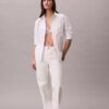 Lässiges Button-Down-Hemd aus Baumwollpopeline Lässiges Button-Down-Hemd aus Baumwollpopeline