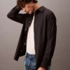 Lässiges Button-Down-Hemd aus Wollmischung Lässiges Button-Down-Hemd aus Wollmischung