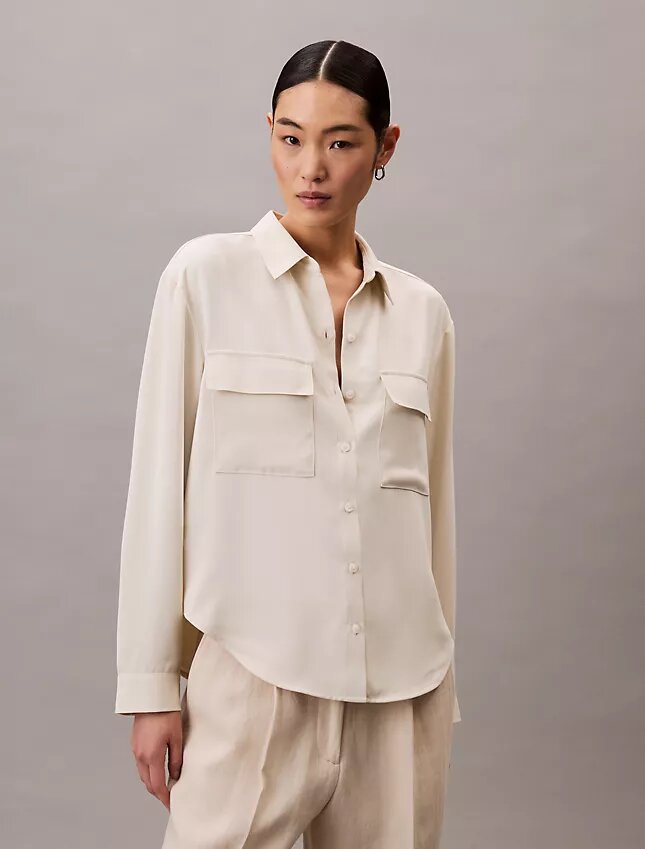 Lässiges Utility Shirt mit Knopfleiste Lässiges Utility Shirt mit Knopfleiste