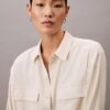 Lässiges Utility Shirt mit Knopfleiste Lässiges Utility Shirt mit Knopfleiste
