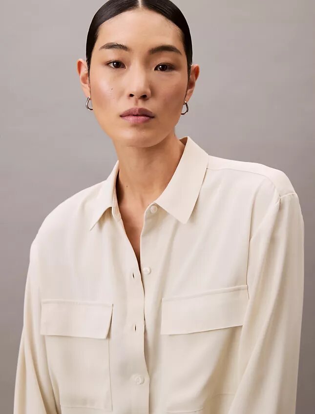 Lässiges Utility Shirt mit Knopfleiste Lässiges Utility Shirt mit Knopfleiste