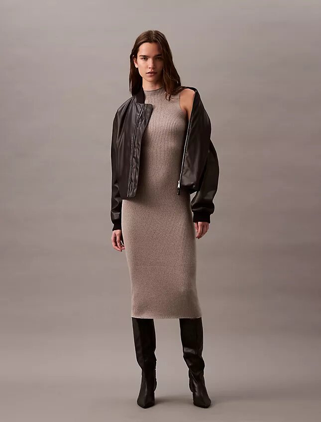 Lurex-Midi-Kleid Lurex-Midi-Kleid