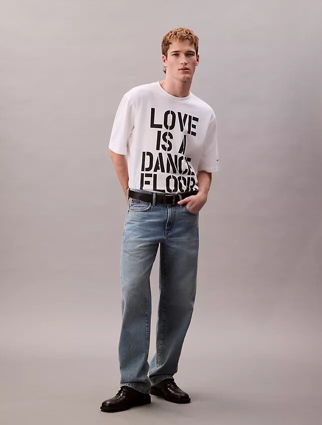 Marc Hundley Pride Love is a Dance Floor Relaxed T-Shirt Marc Hundley Pride Love is a Dance Floor Relaxed T-Shirt
