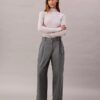Maßgeschneiderte Hose mit Gürtel Maßgeschneiderte Hose mit Gürtel